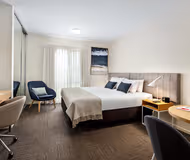 Simplistic living area in Quest Geelong