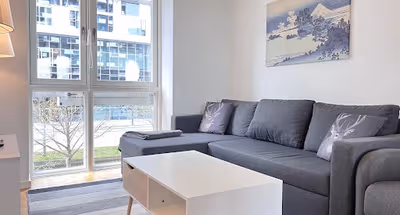 Living area - 3 bed apartment