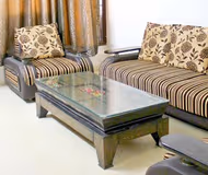 Cosy living area in Saket Apartments, New Delhi