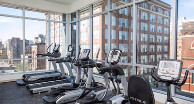 Gym at Encore Apartment