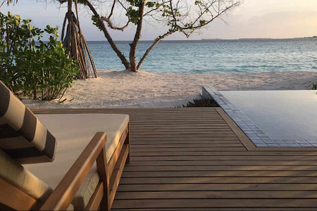 Resort in Orivaru Island, Maldives