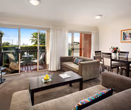 Stunning living area in Quest Tamworth