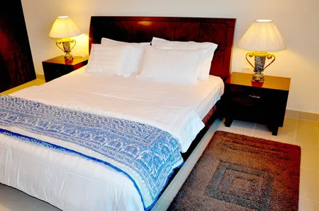 Bedroom at Marina Promenade Residences Serviced Apartments, Dubai Marina