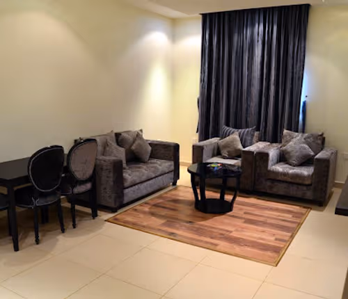 Living room at Al Barakah Street Apartments