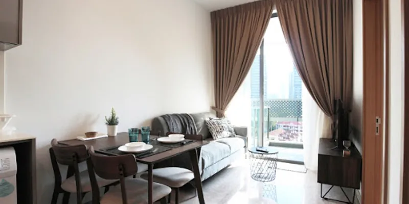 Dining space at City Gate at Bugis Apartment-II, Bugis