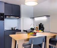 Dining space at Munchen City Olympiapark