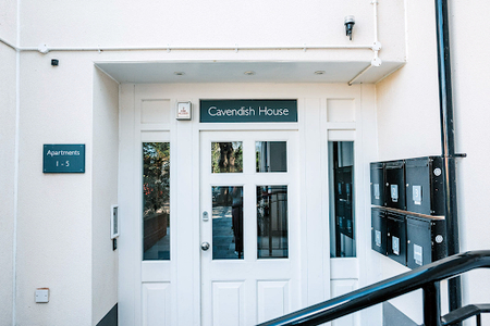 Entrance of Cavendish House