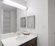 Bathroom at North Halsted Street #1706 Serviced Apartment, Lincoln Park