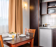 Luxury dining area at Porte De Charenton Serviced Apartment