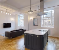 Stunning living area in Grand Stay Apartments Birmingham