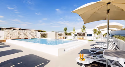 Pool side at Rome Vatican