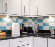 Kitchen at Stanwell Apartments near LHR Airport - Staines