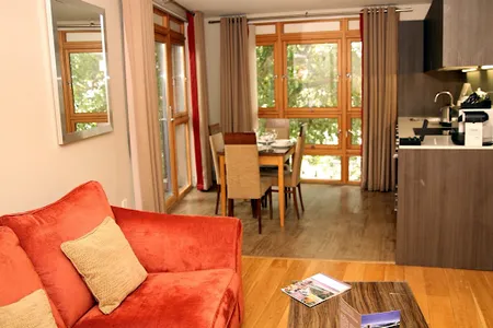 Living area at Cabot Circus in Bristol