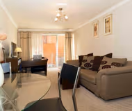 Living room at Margarita Plaza