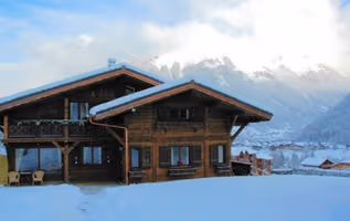 White Fairyland Traditional Chalet