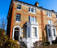 Exterior of 20 the barons luxury serviced apartments