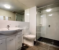 Simplistic living area in Quest Rockhampton