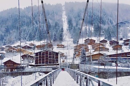 A Traditional French Chalet in the White Fairyland