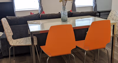 Saffron Court living room