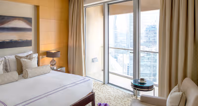 Bedroom at Downtown apartment