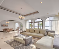 Cosy bed at Frond M Serviced Apartments