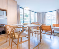 Living area at Malaga Plus