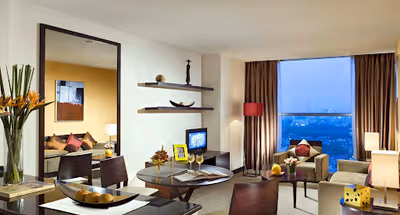 Stunning living area in Somerset Hoa Binh Hanoi