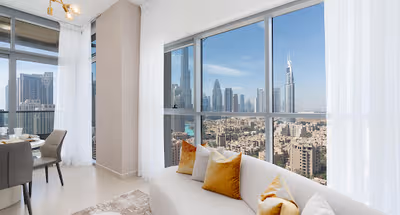 High Floor One Bedroom With Burj Khalifa View
