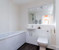 Bathroom at Oval View