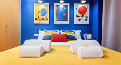 Bedroom at Calabria Serviced Apartments