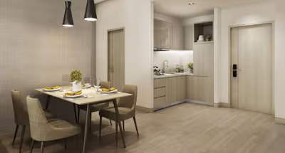 Dining space at Ascott Citadines Abha