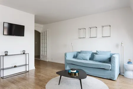 Bright living area at Saint Honore Serviced Apartment, Champs Elysees