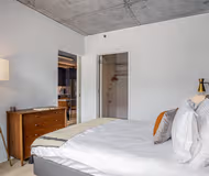 Bedroom at West Illinois Street #812 Serviced Apartment, River North