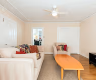 Living area - 1 bed apartment