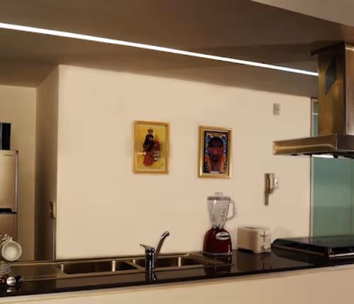 Living area at Nuevo Leon