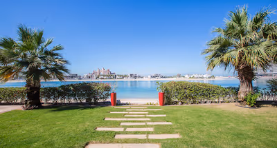 Private Access to the Beach from this Dubai Villa