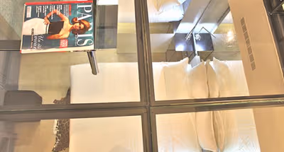 King sized bedroom at Rue Mouffetard Serviced Apartment, Latin Quarter