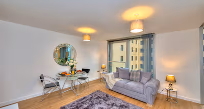 Manhattan House near Witan Gate at MK