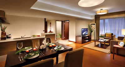 Dining space at Springdale Serviced Residence Guangzhou