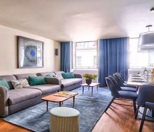 AIR CONDITIONED MONTORGUEIL APARTMENT LOCATED ON RUE DE PONCEAU