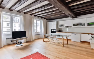 MONTROGUEIL/LOUVRE-50SQM PREMIUM FURNISHED APARTMENT RENTAL IN PARIS