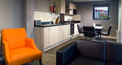 Living space - 2 bed apartment