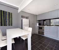 Dining space at Parramatta apartment