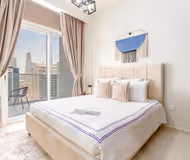 Inviting One Bedroom With Burj Khalifa View