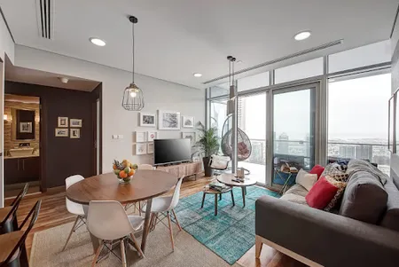 Stylish One Bedroom Apartment In Burj Daman