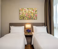 Comfy living area at Somerset Medini Iskandar Puteri