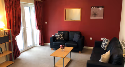 Living room at Clement Drive, Sugar Way