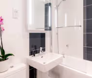 Bathroom at Epsom apartment