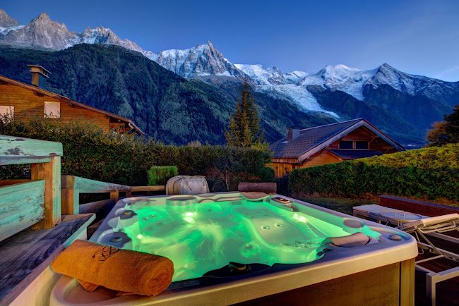 An Elevated Chalet With Serene Views of the Mont Blanc