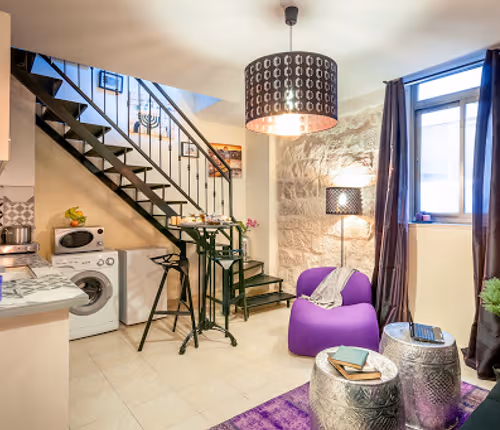 Living area at Yaffo